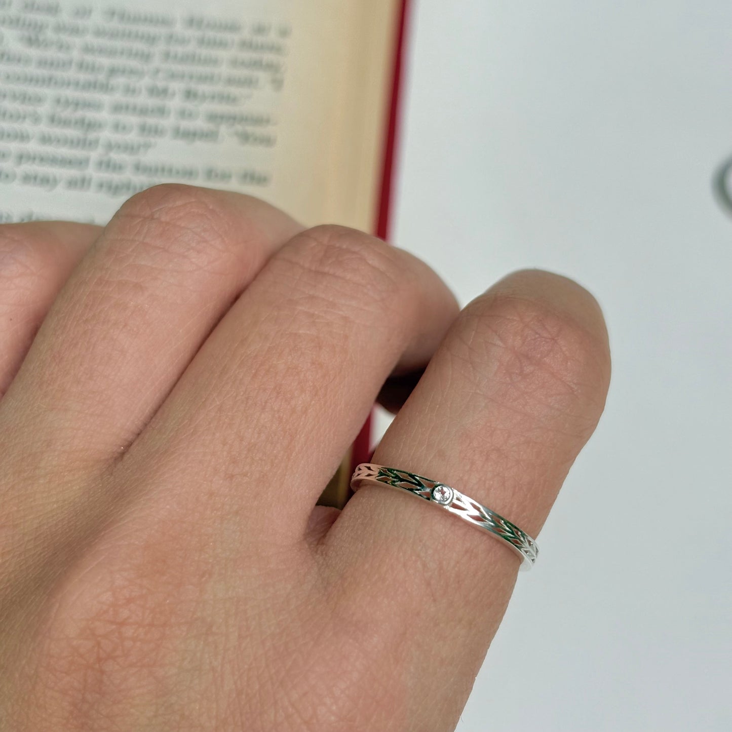 Silver925 design ring 7