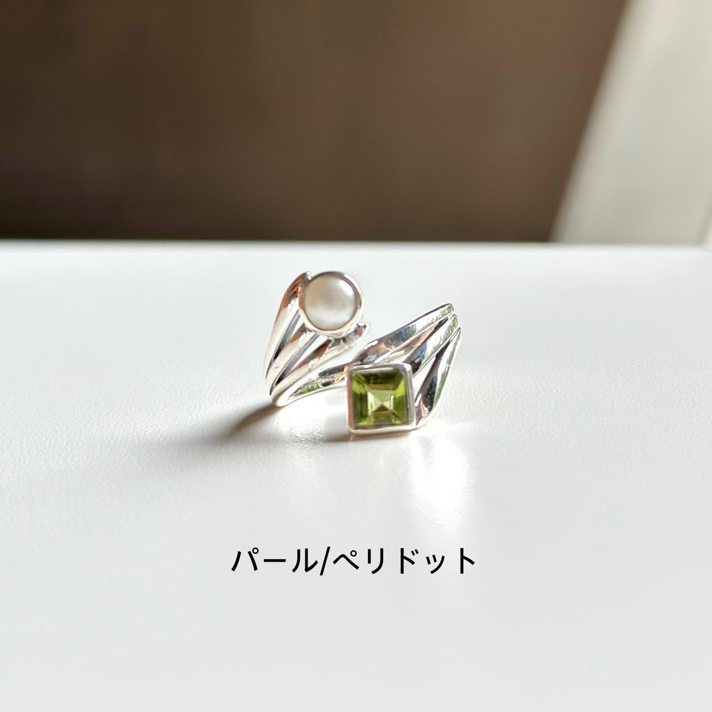 Silver925 2stone ring 13