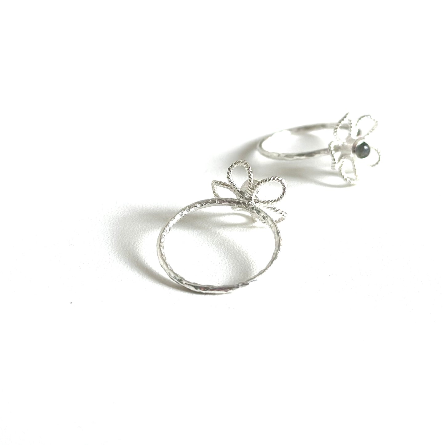 Flower design ring 7