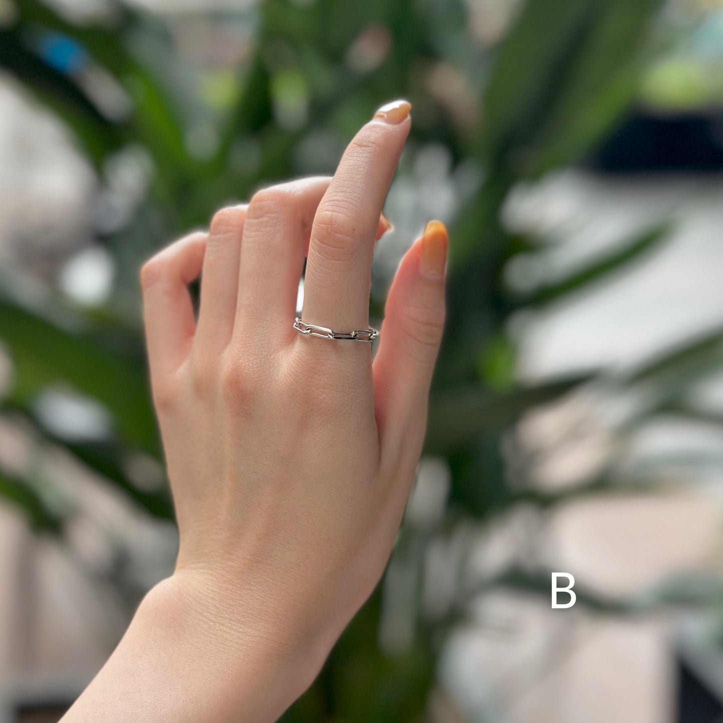 Silver925 chain ring 2