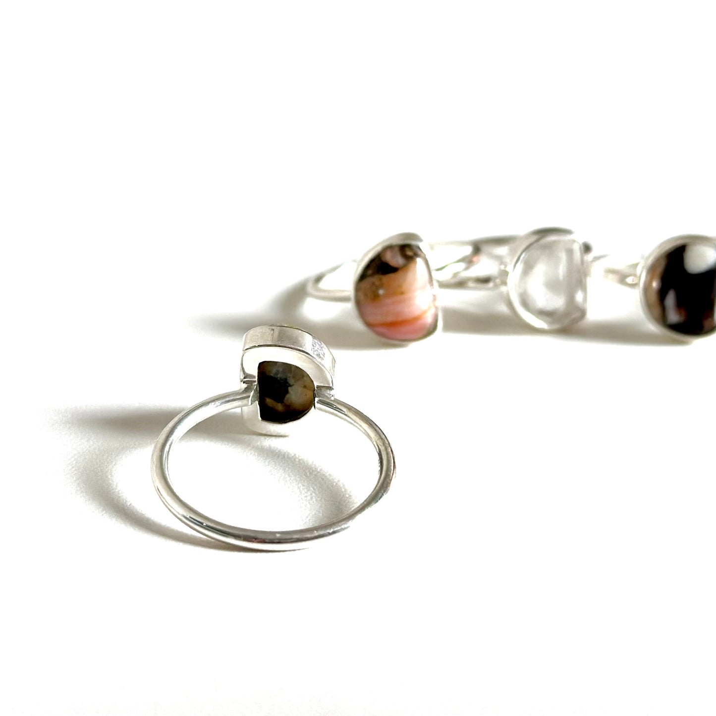 Silver925 1stone ring 24