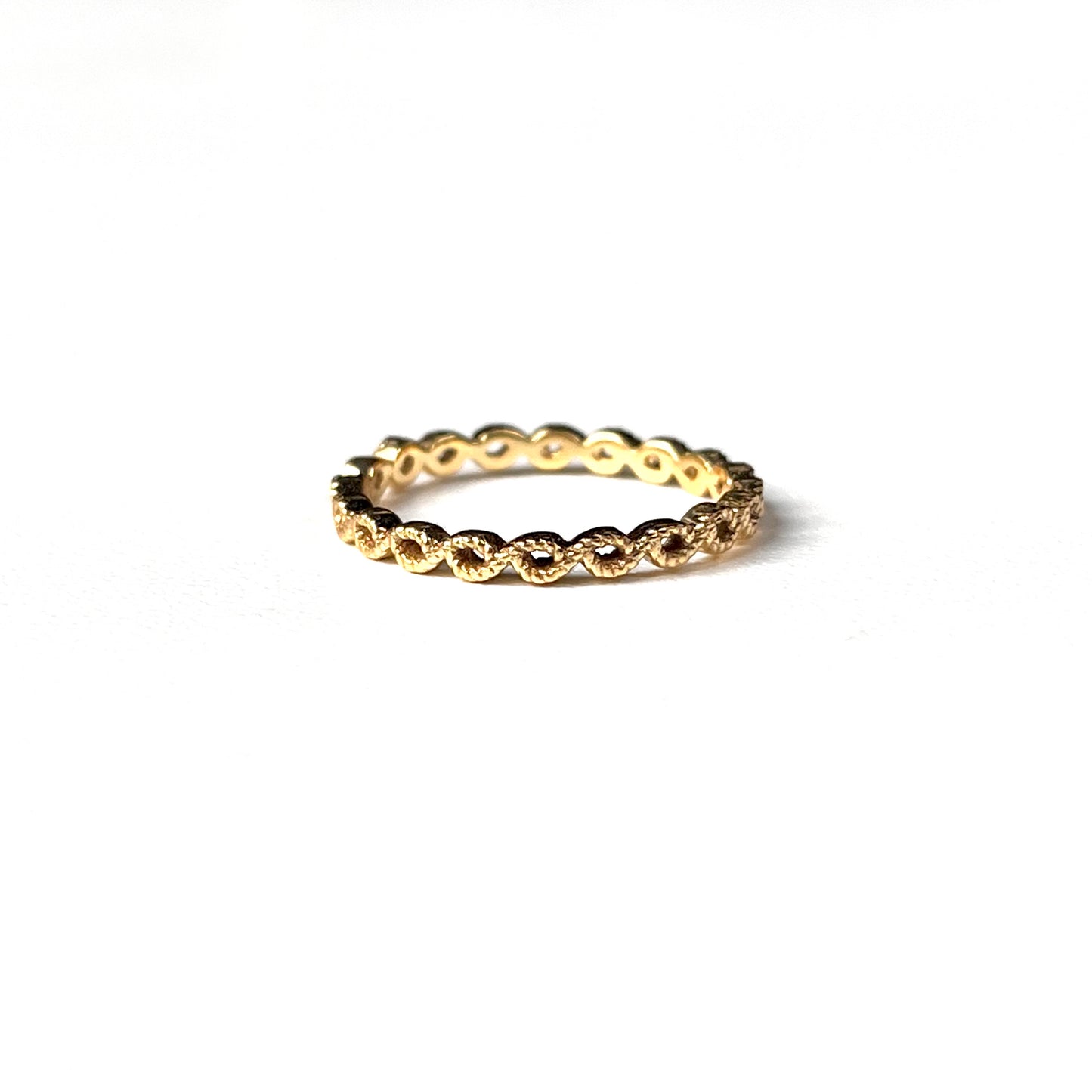 Brass plain ring 53