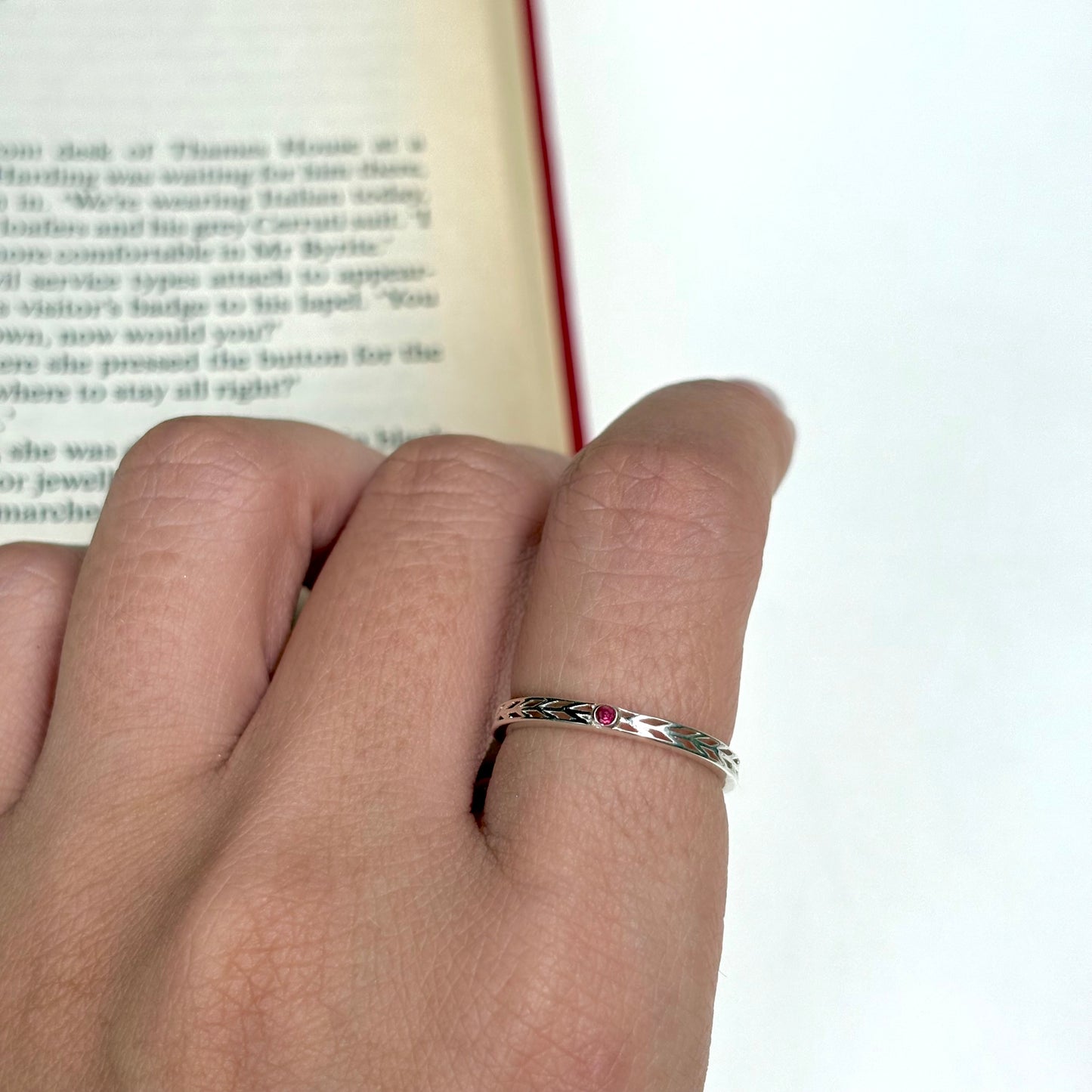 Silver925 design ring 7