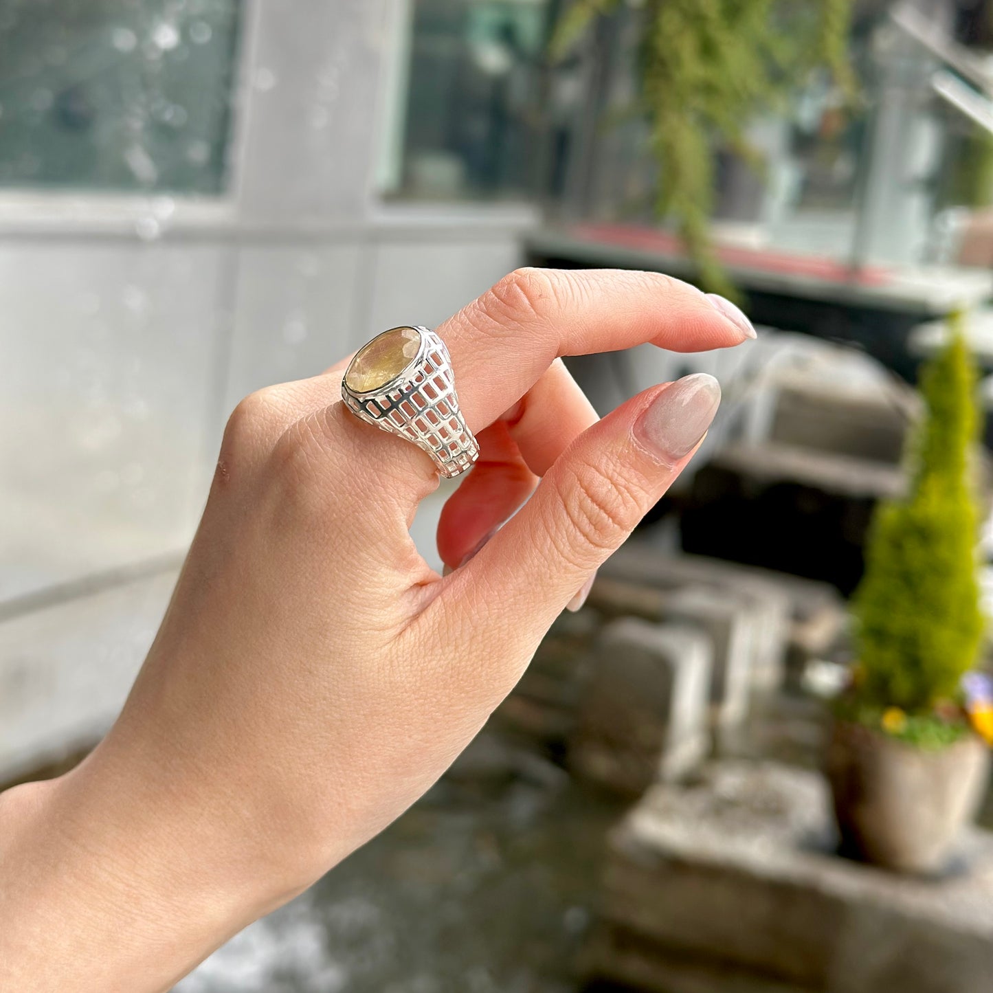 Silver925 design ring 69