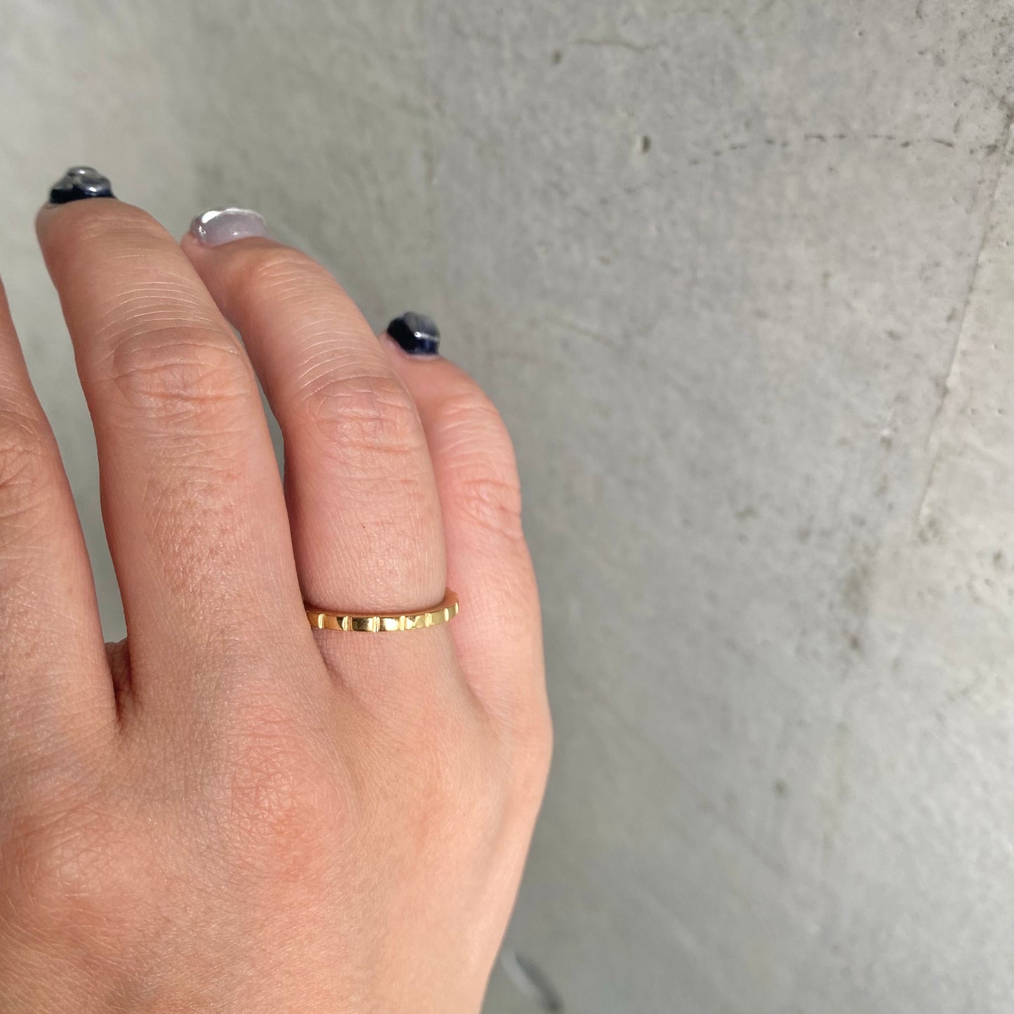 Brass plain ring 18