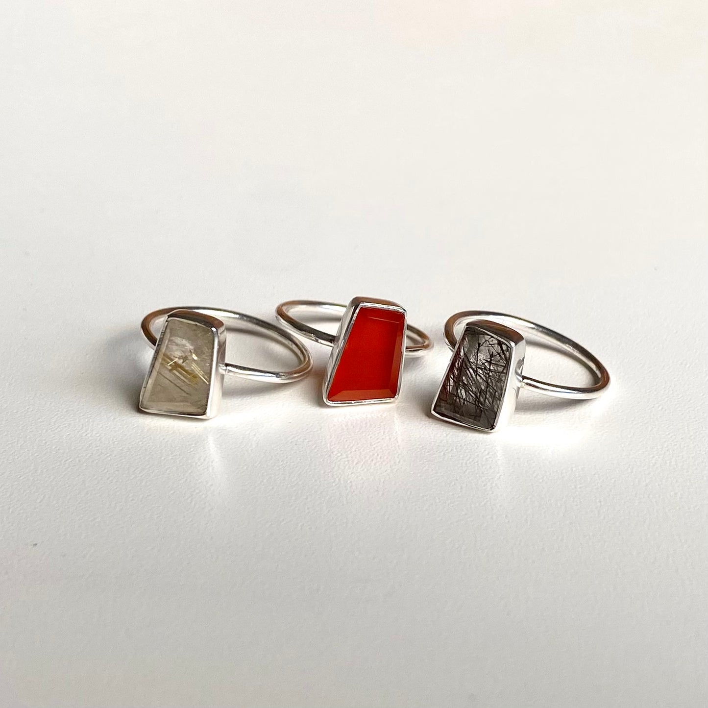 Silver925 1stone ring 7