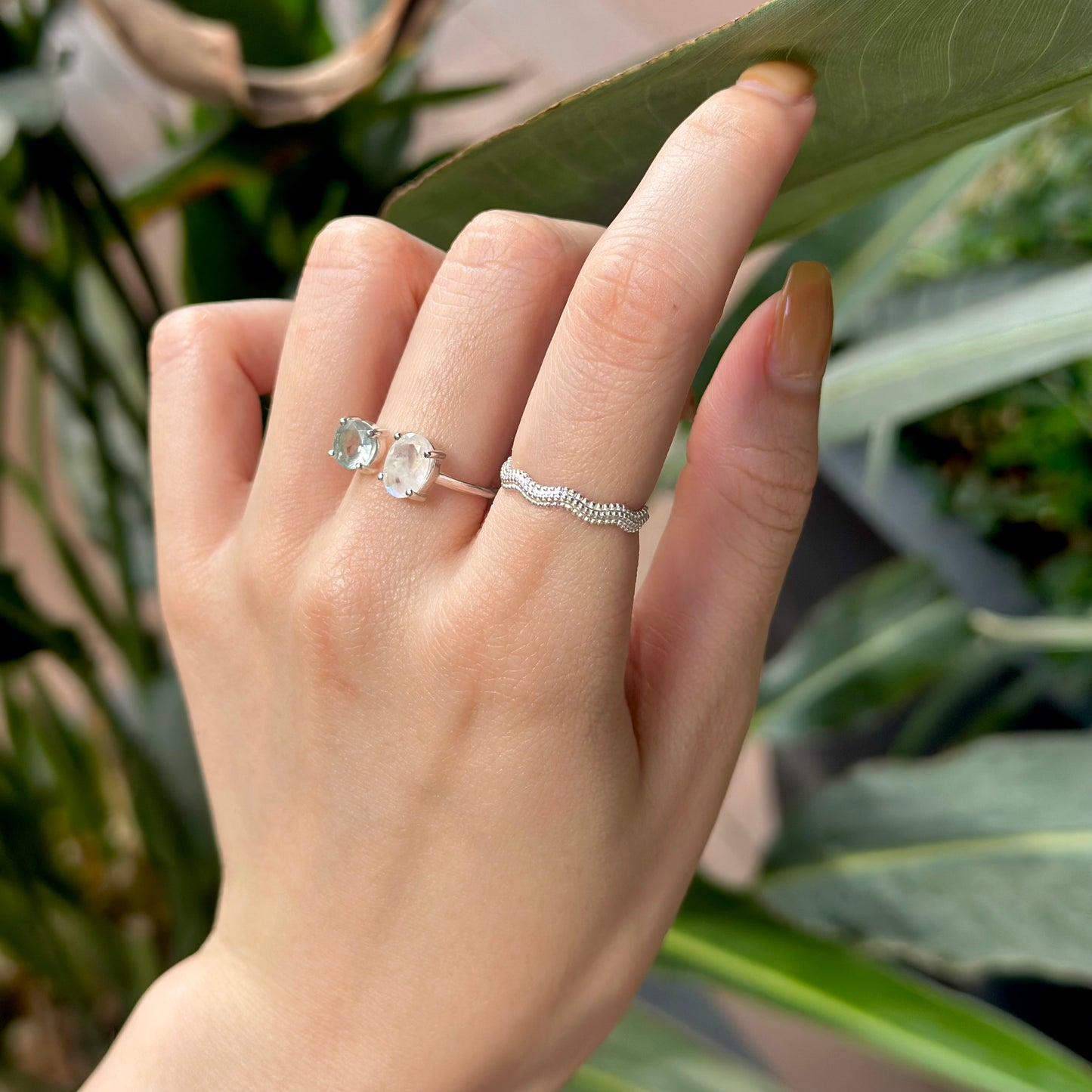 Silver925 plain ring 52