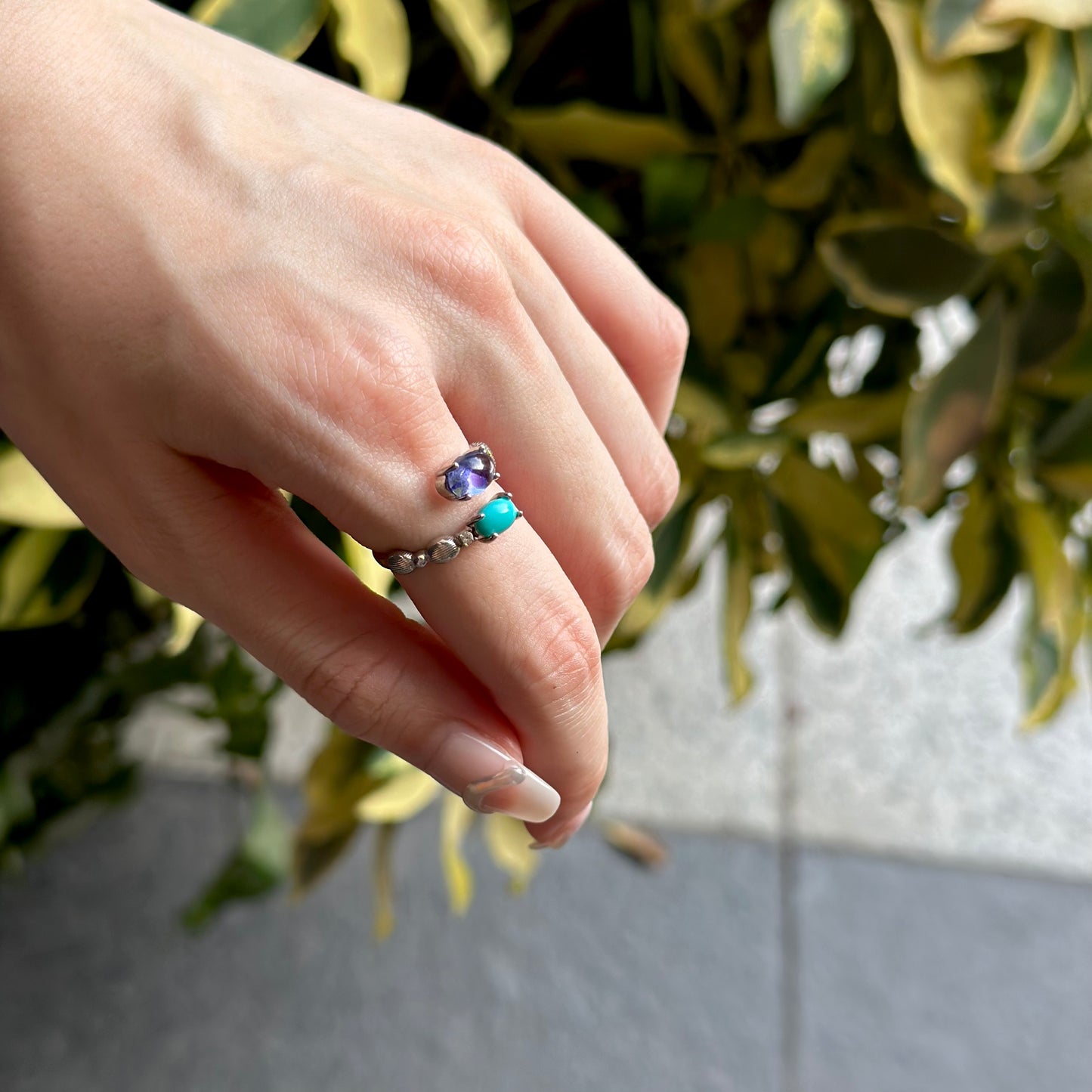 【poco】2stone ring