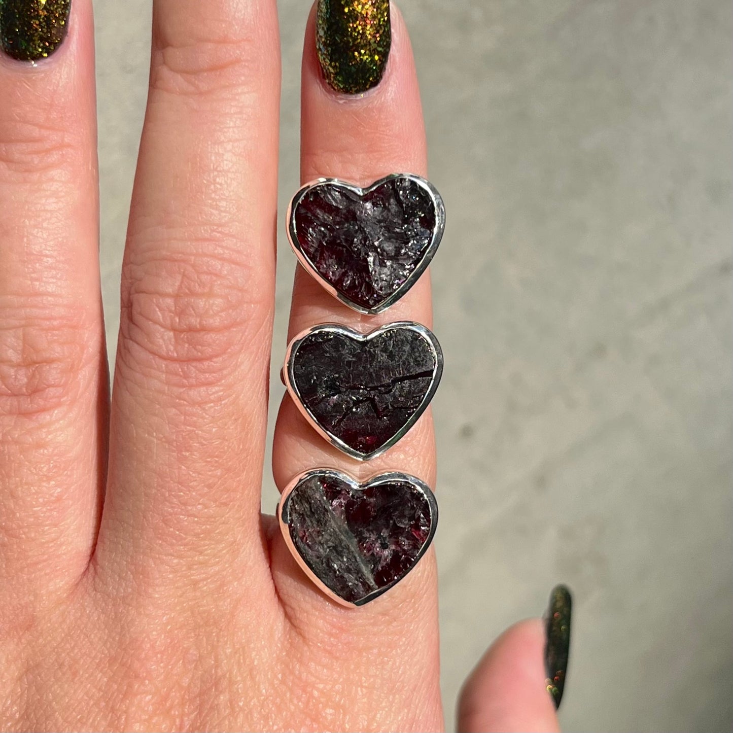 Heart design ring 11