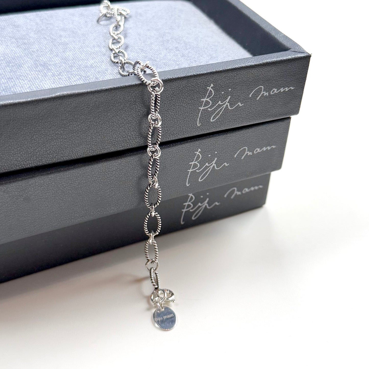 Silver925 chain bracelet 2