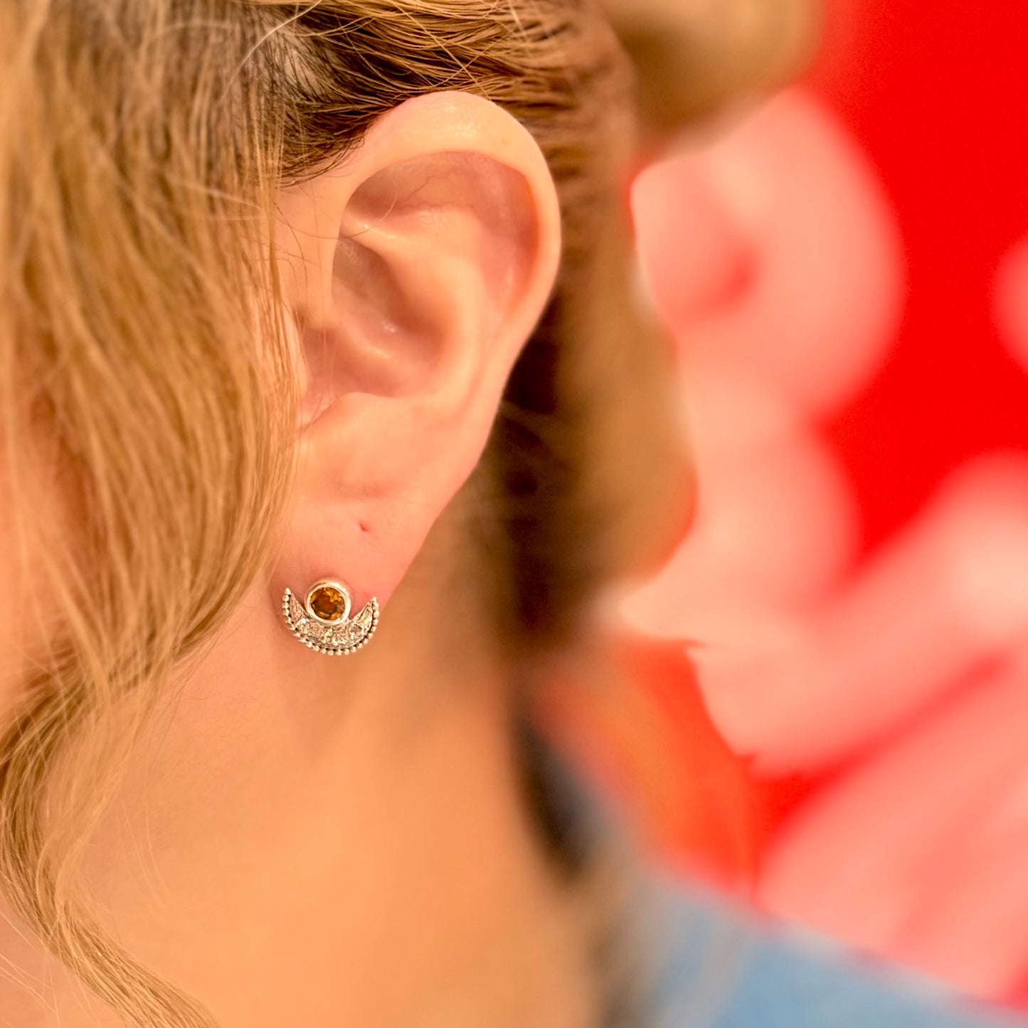 Moon design pierce
