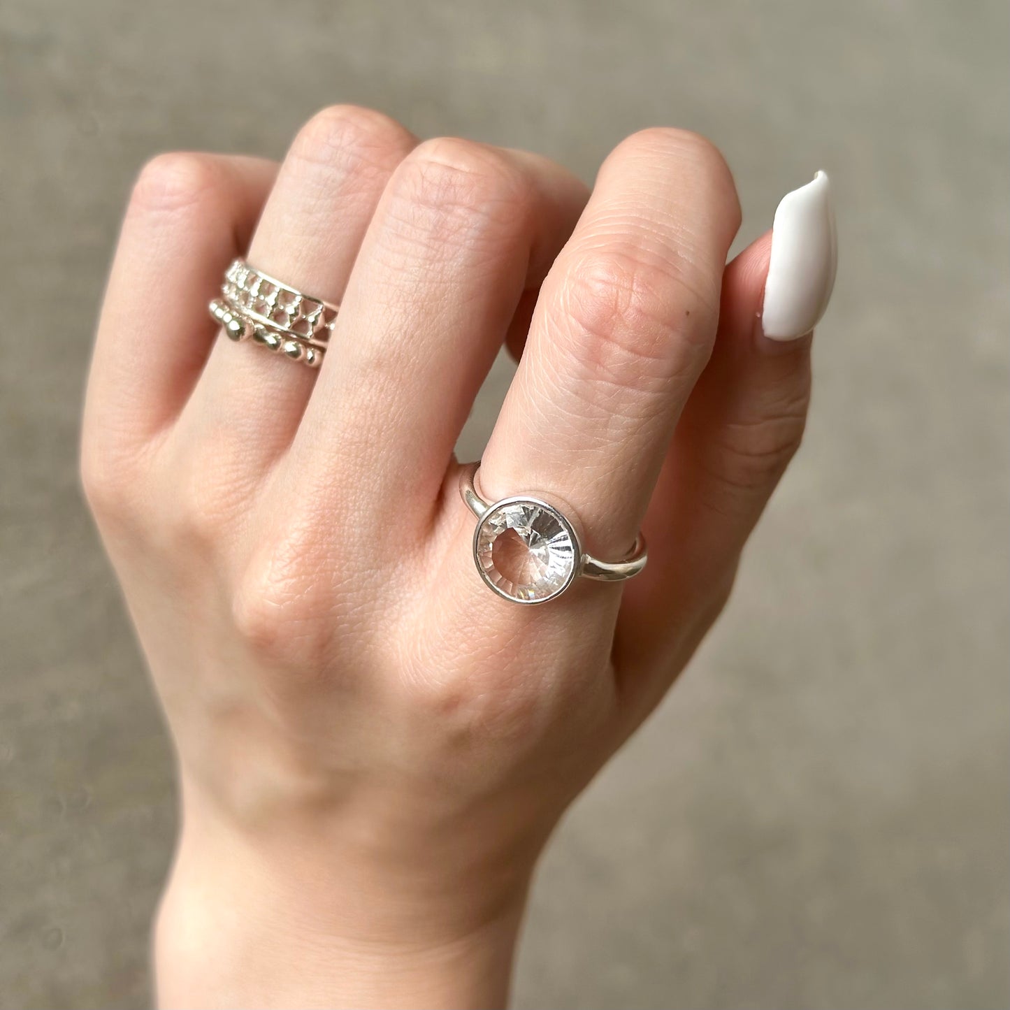 Crystal ring