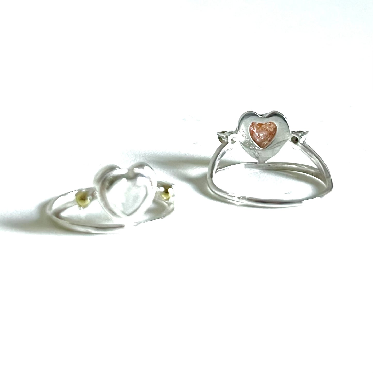 Heart design ring 2