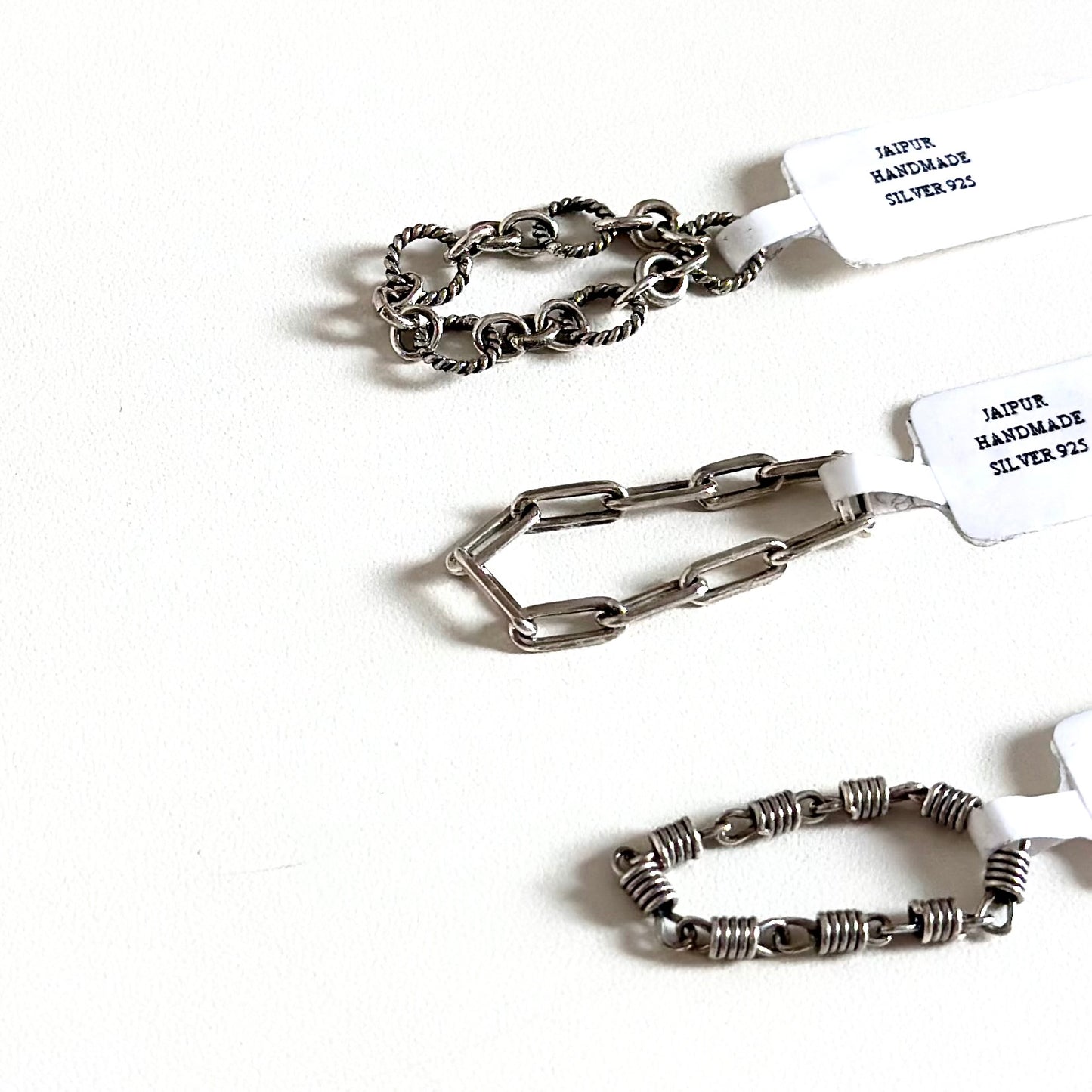 Silver925 chain ring 2