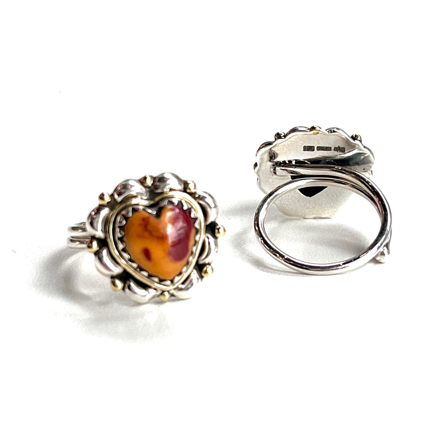 Heart ring 6