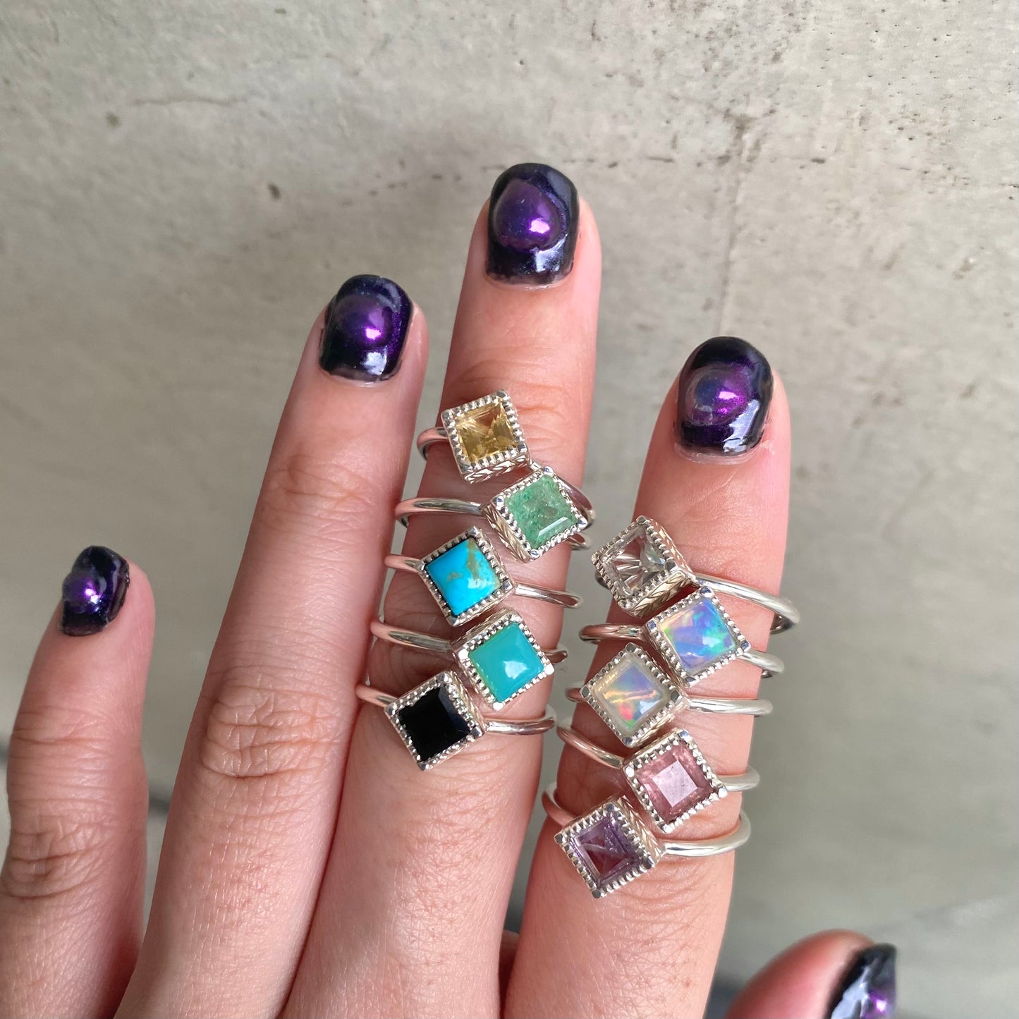 Silver925 petit ring 8