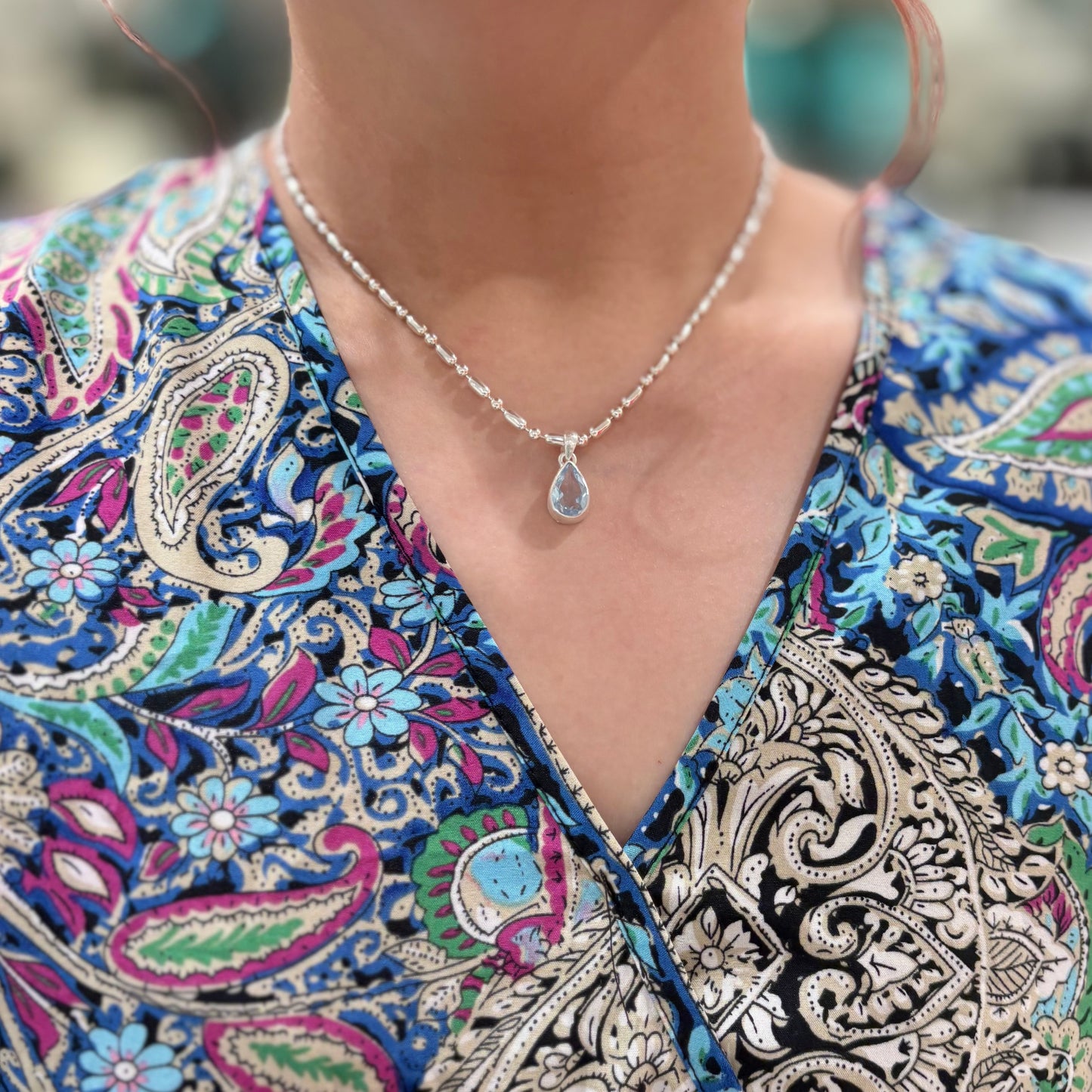 Silver925 1stone charm