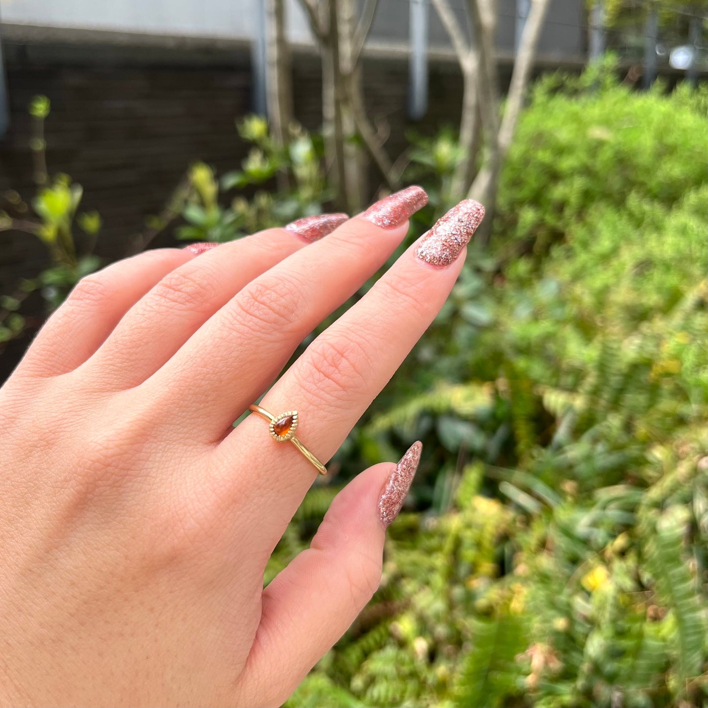 Brass petit ring 69