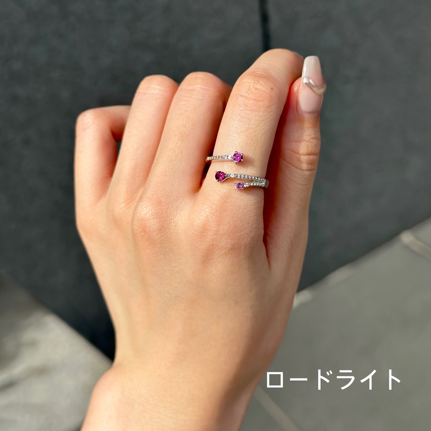 【poco】3stone ring