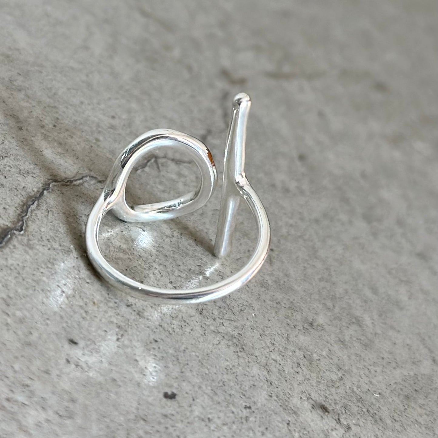 Silver925 plain ring 85