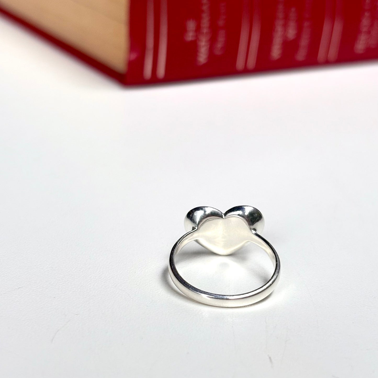 Heart plain ring 35