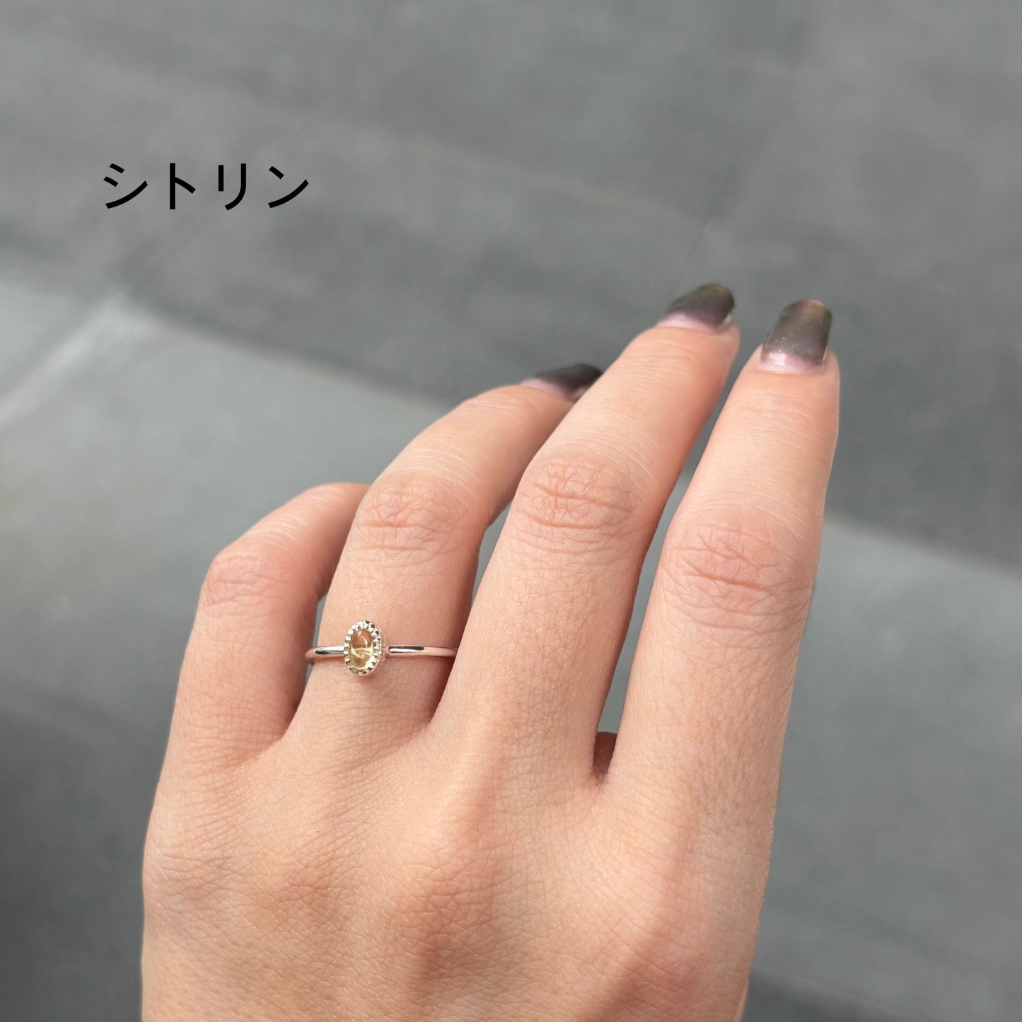 Silver925 petit ring 8