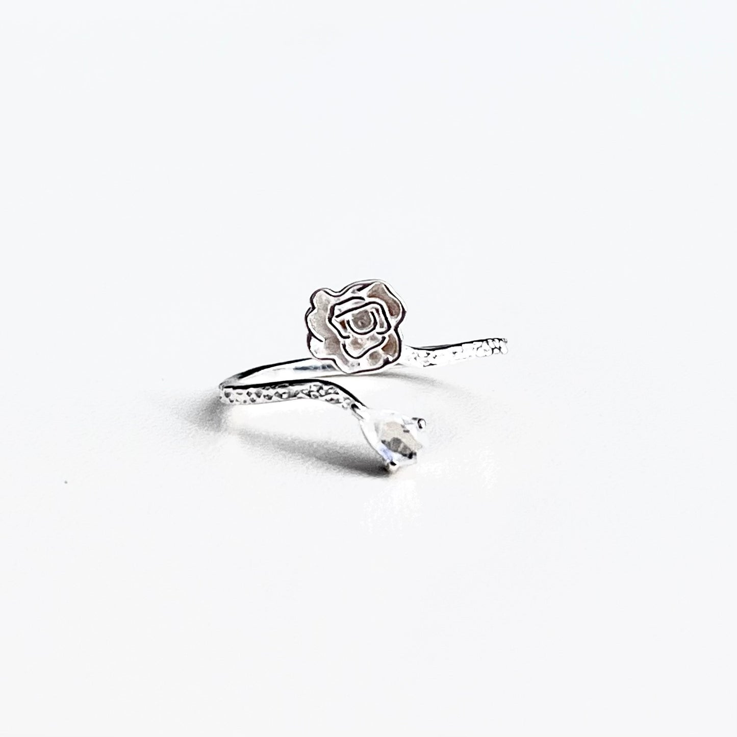 Rose design ring