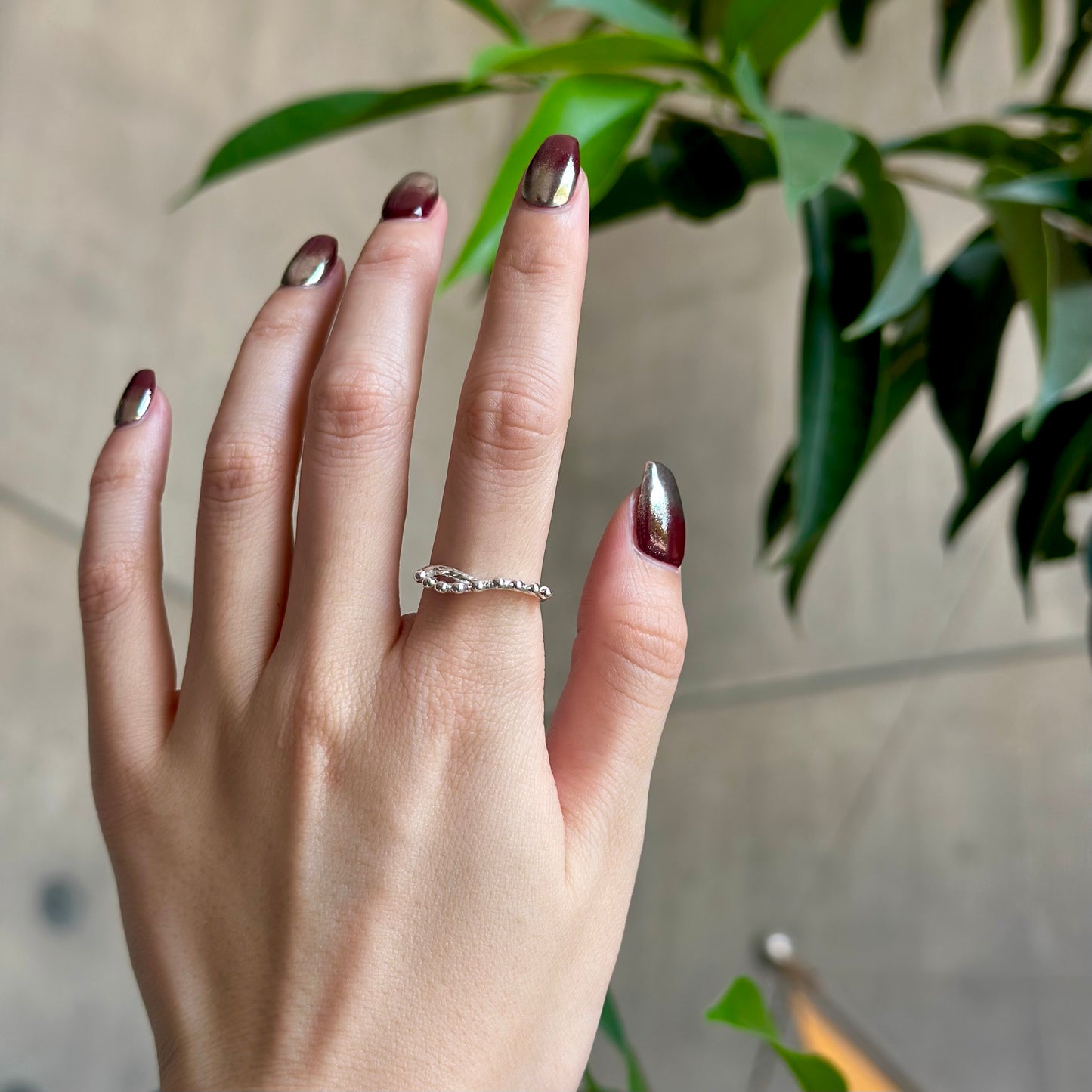Silver925 plain ring 79