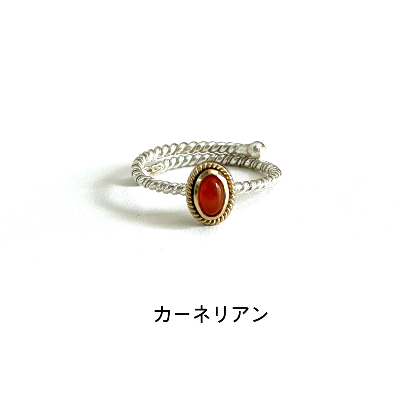 Silver925×Brass petit ring 2