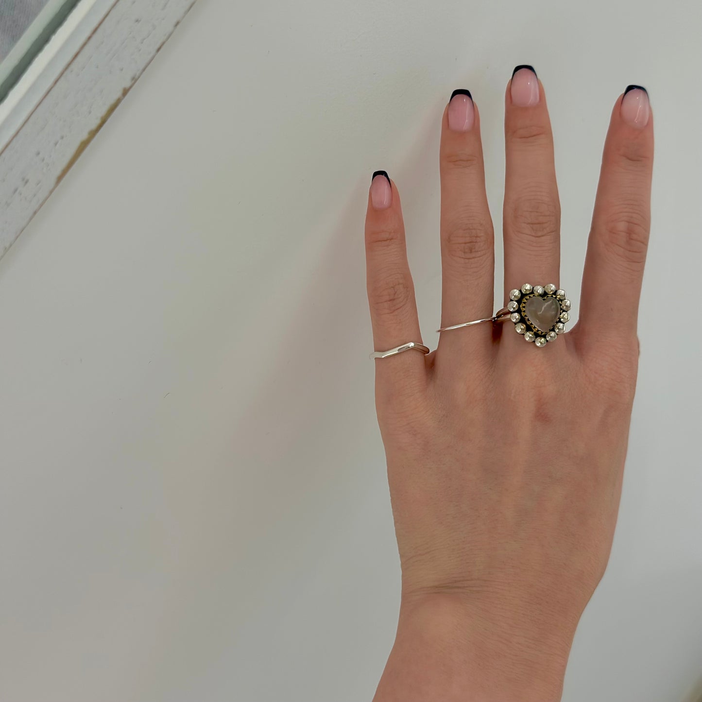 Silver925 plain ring 63