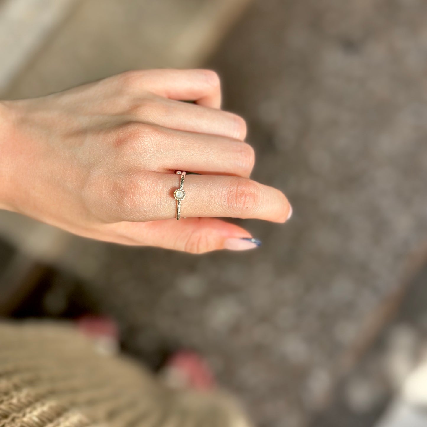 Silver925 petit ring 78