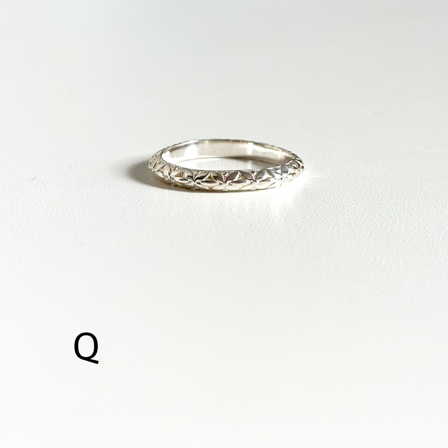 Silver925 plain ring 83