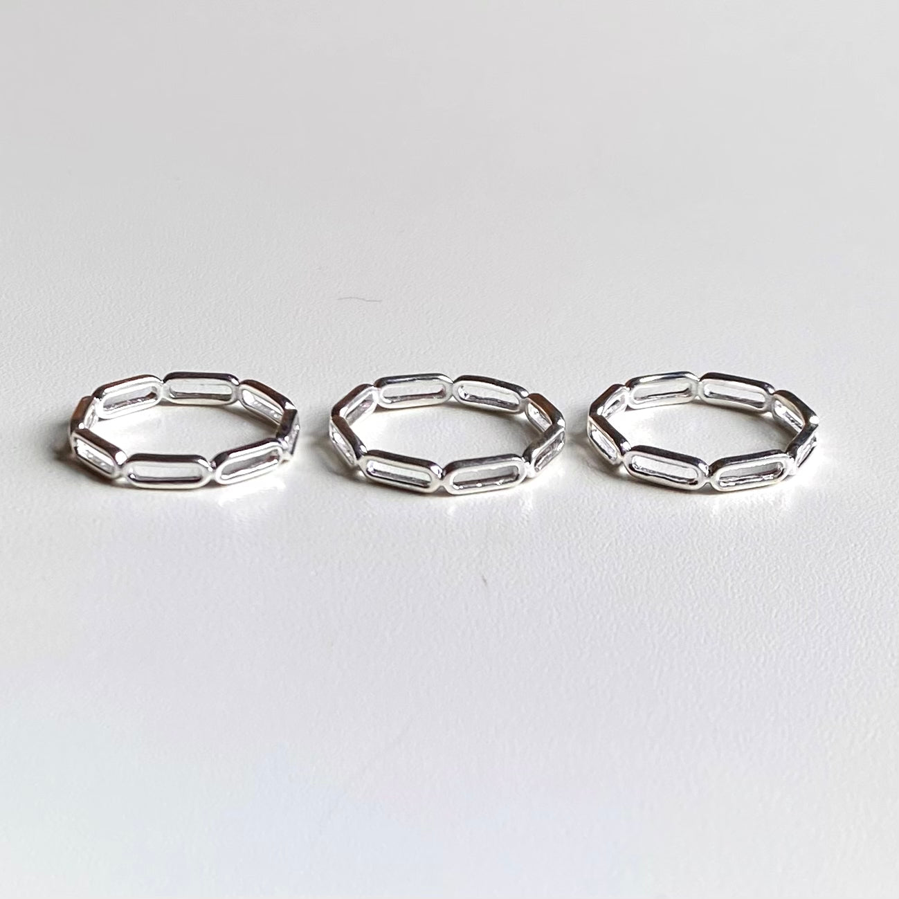 Silver925 plain ring 75
