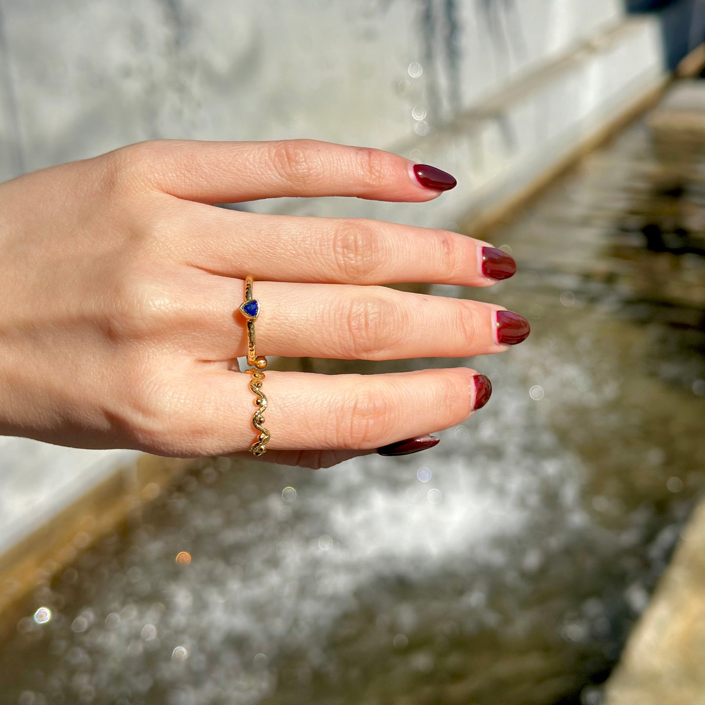 Brass petit ring 52