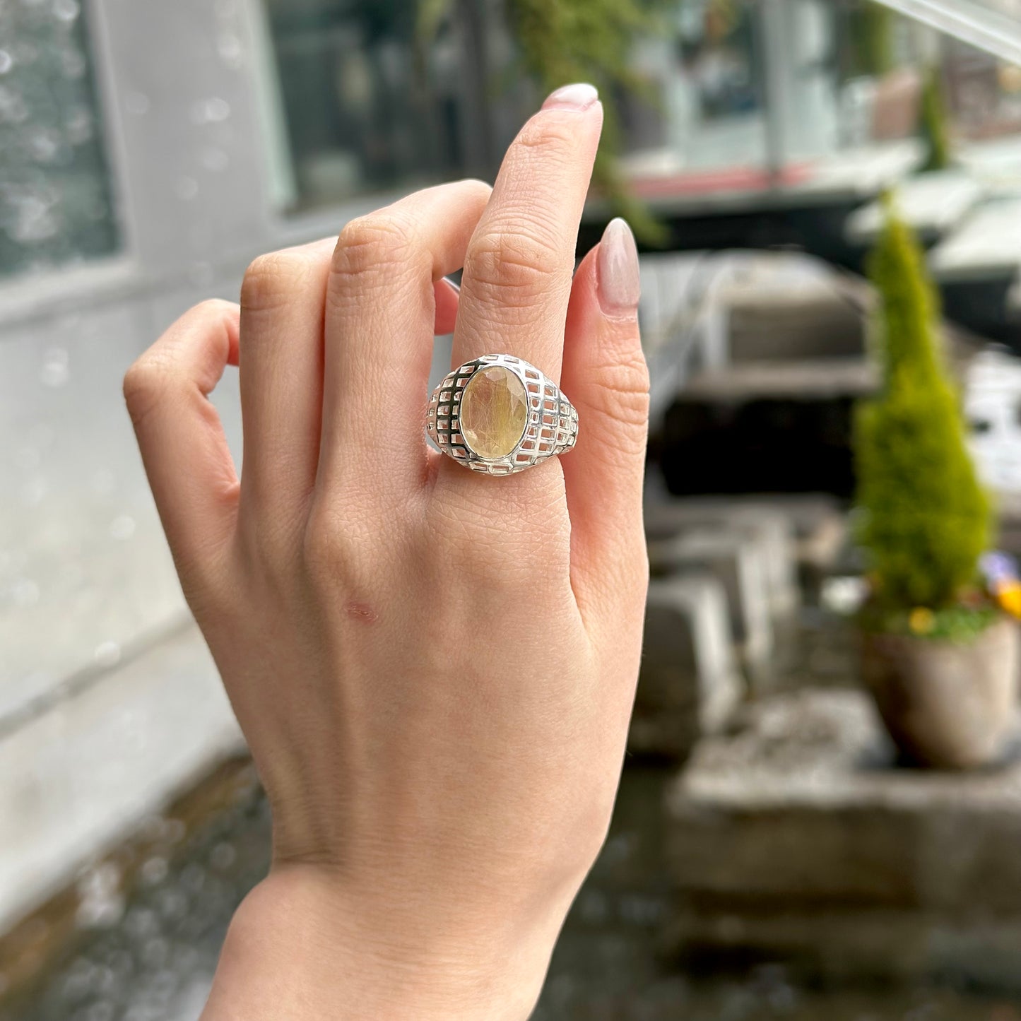 Silver925 design ring 69