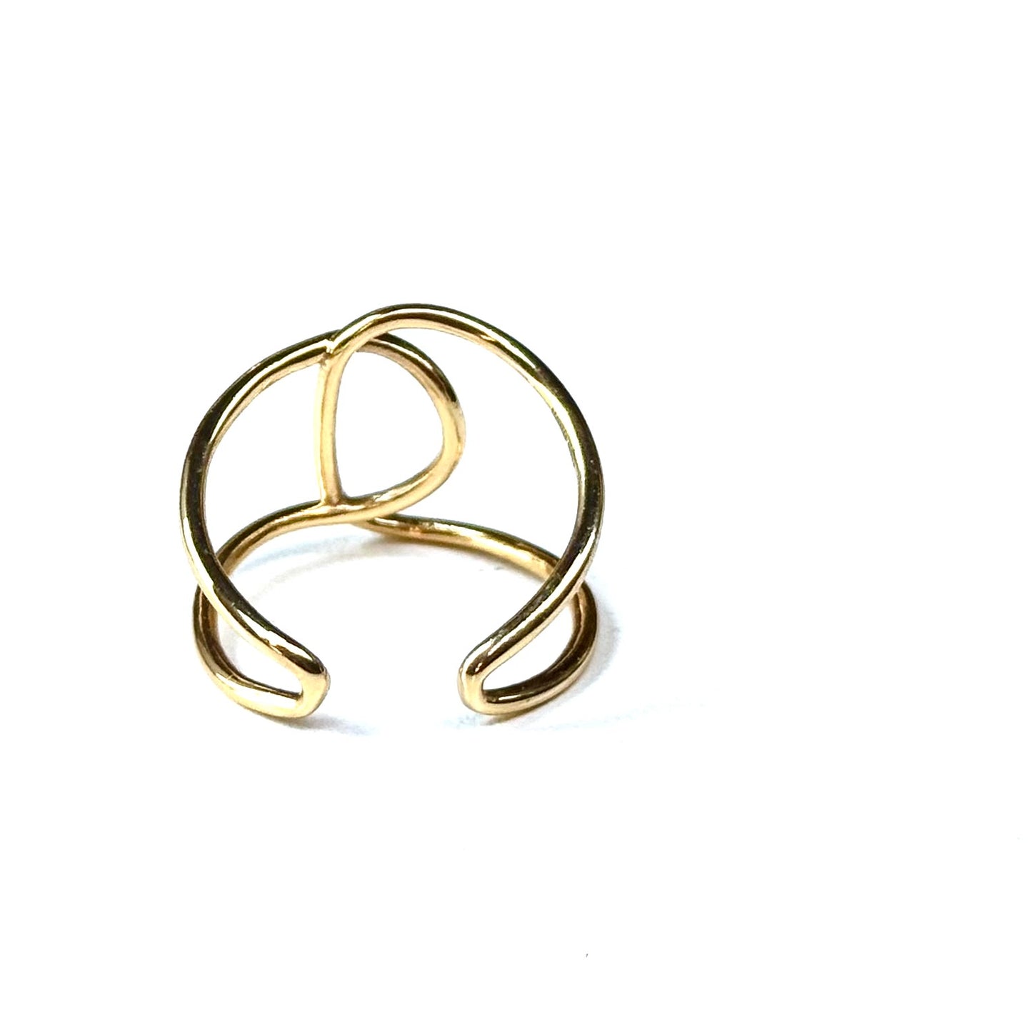 Brass plain ring 22