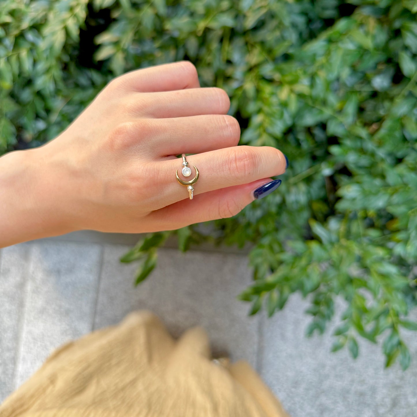 Moon design ring 5