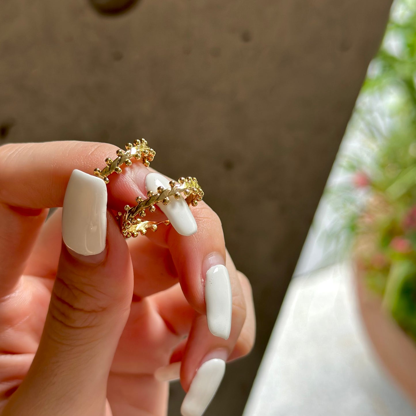 Brass plain ring 15