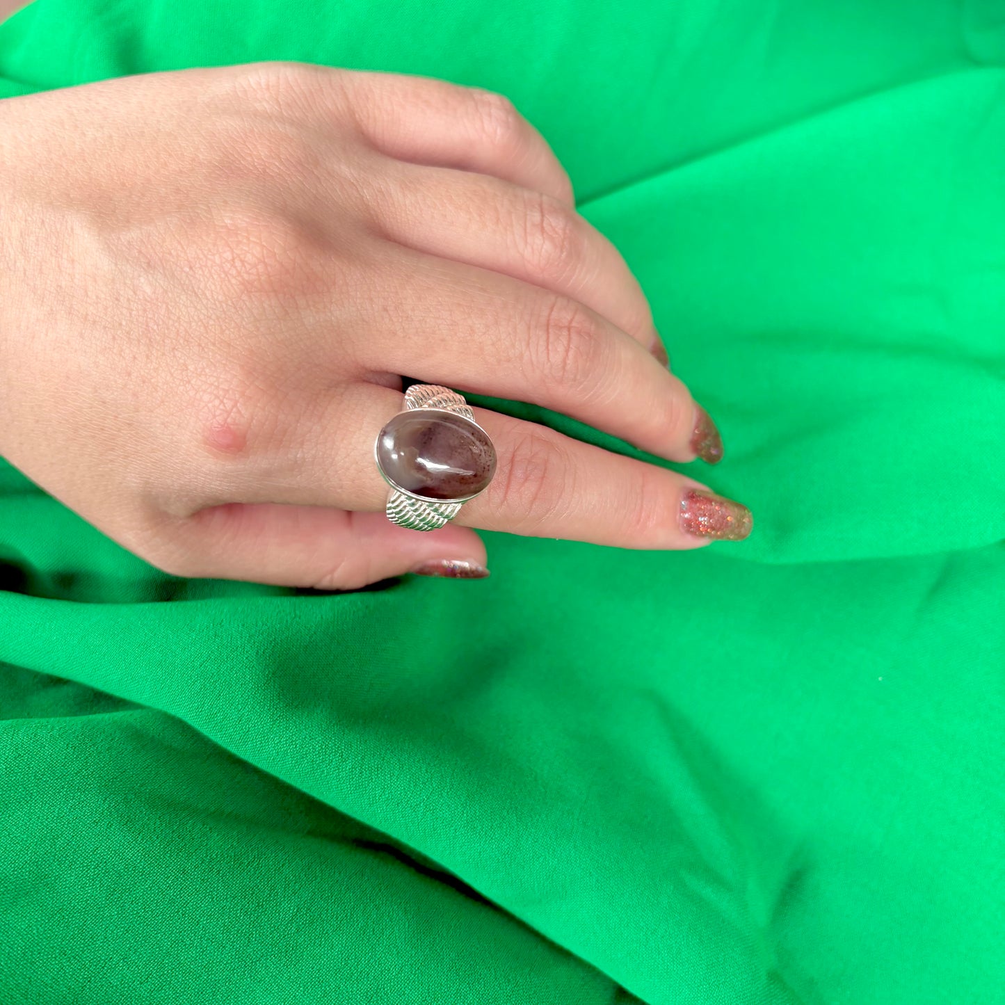 Silver925 design ring 67