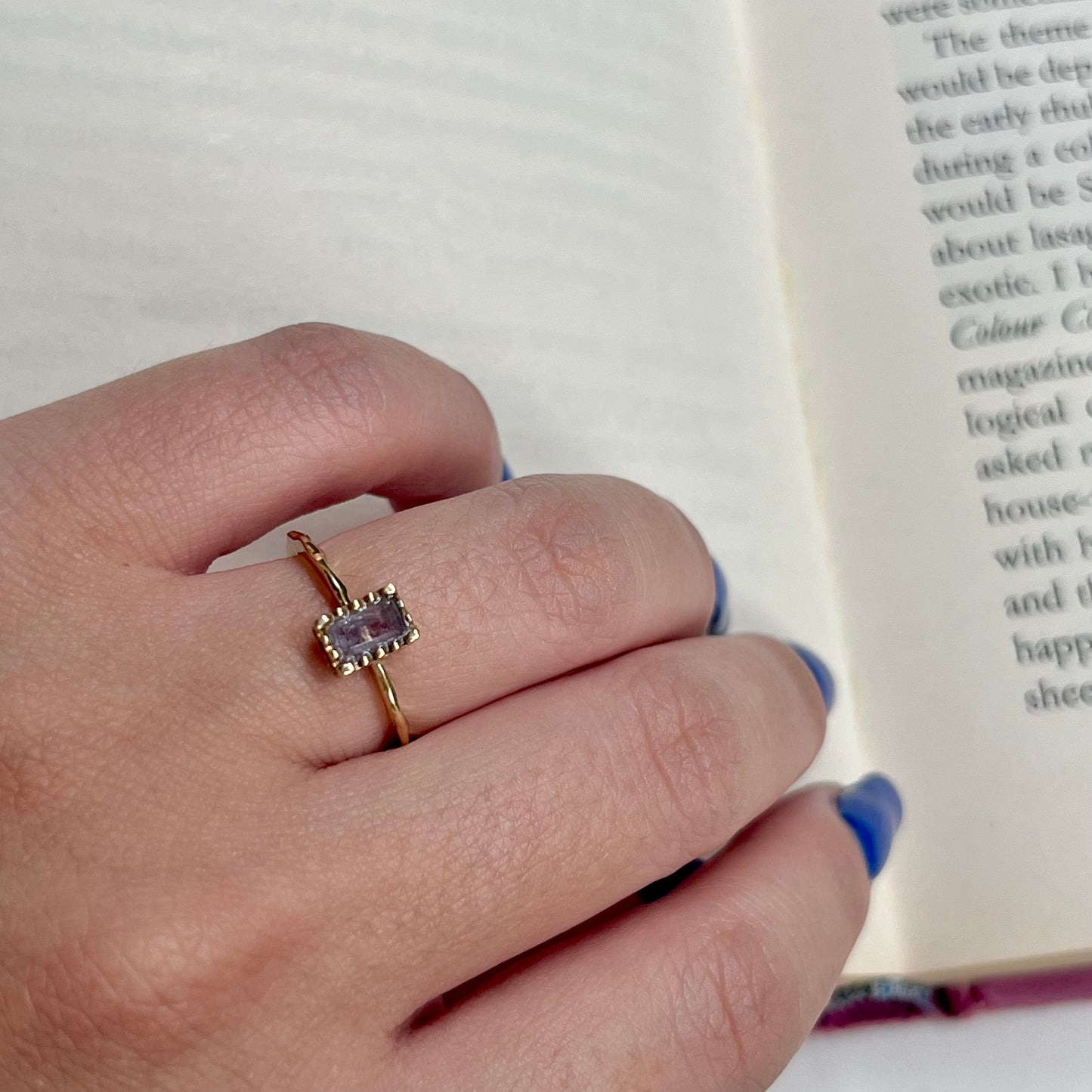 Brass petit ring 32