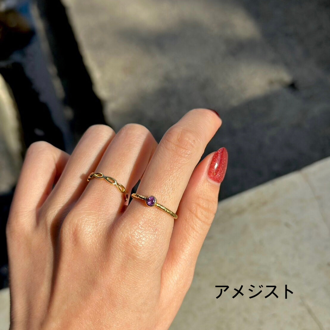 Brass petit ring 41