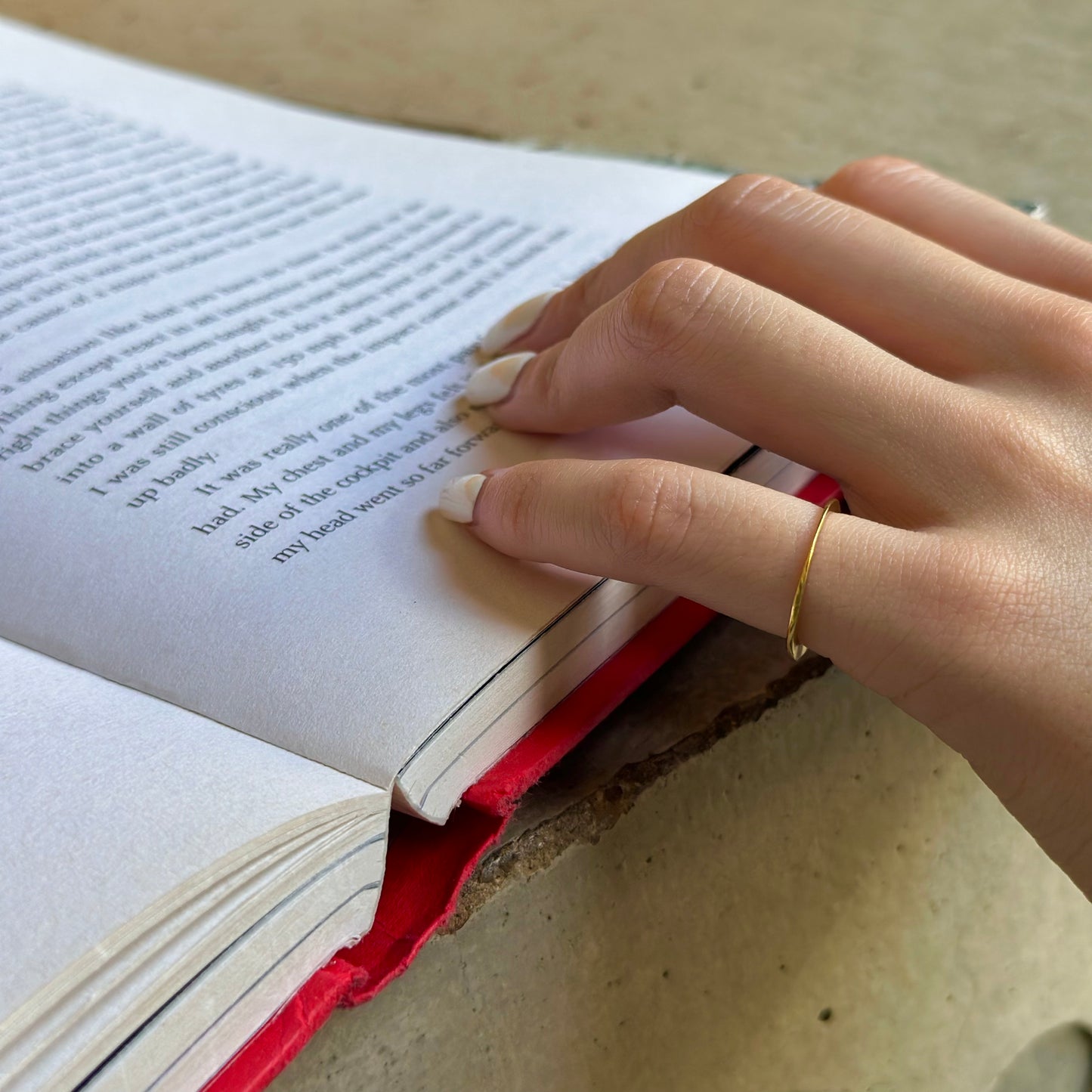 Brass plain ring 8