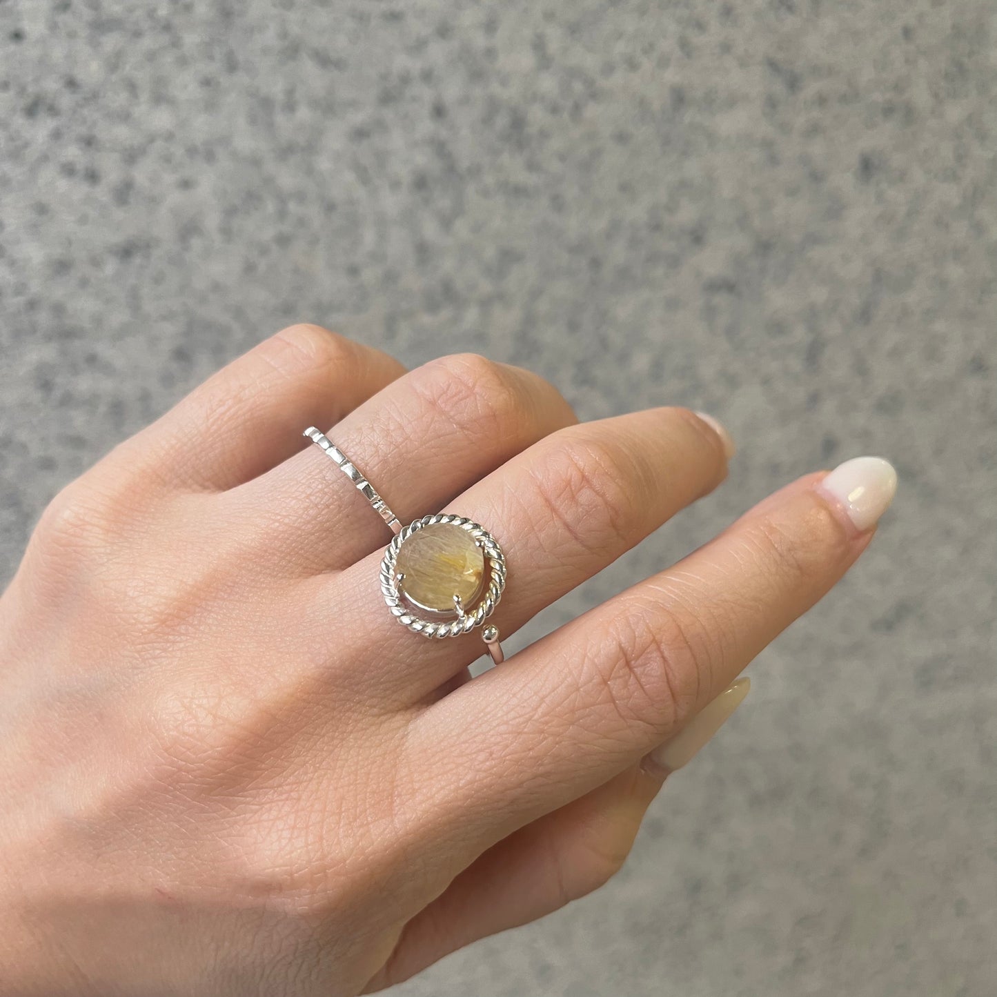 Silver925 design ring 34