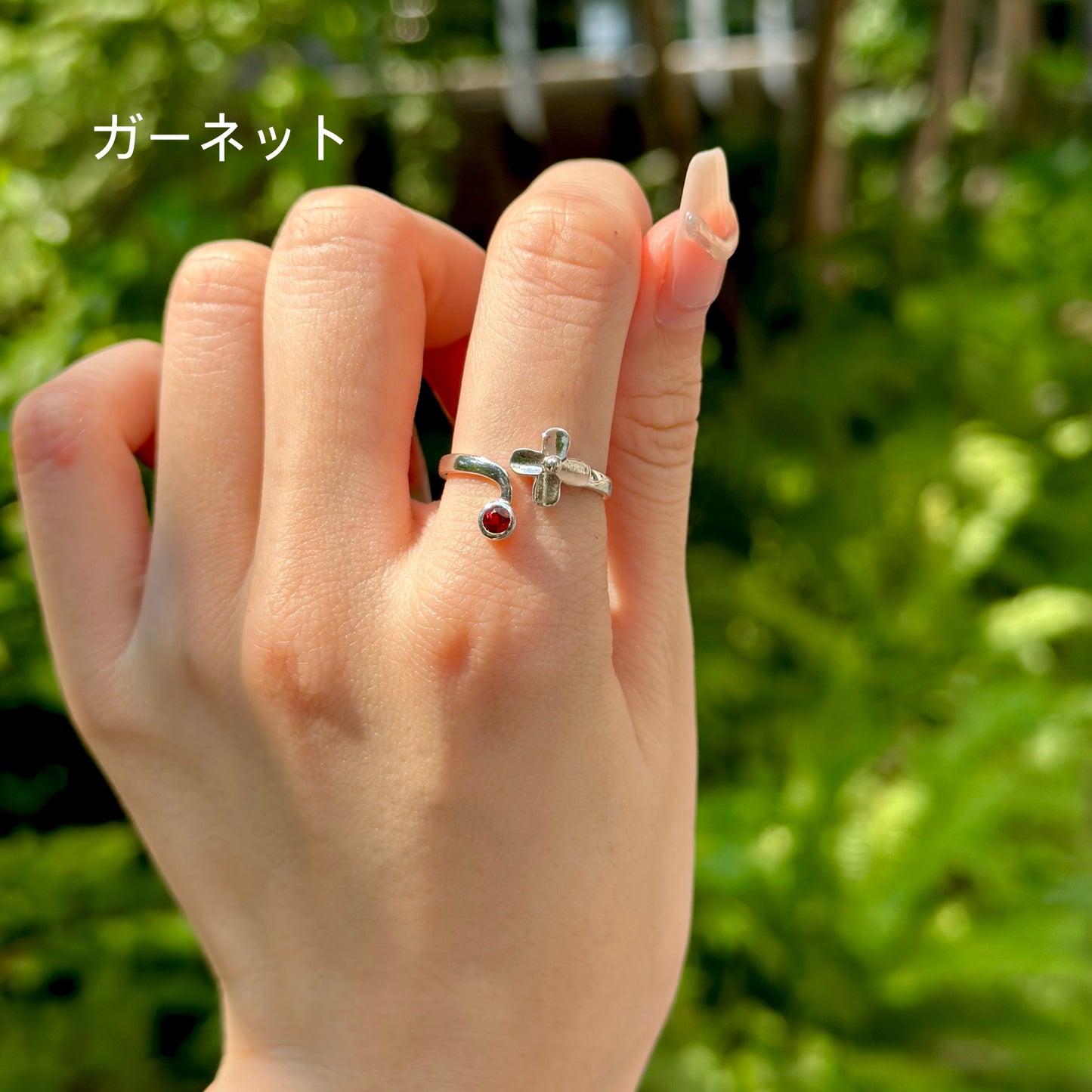 Flower design ring 4