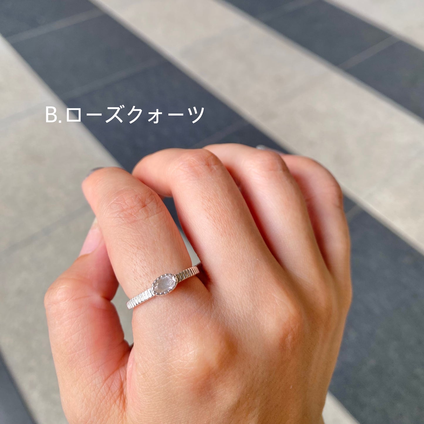 Silver925 petit ring 19