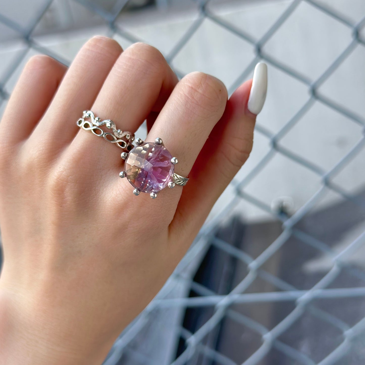 Ametrin ring 2