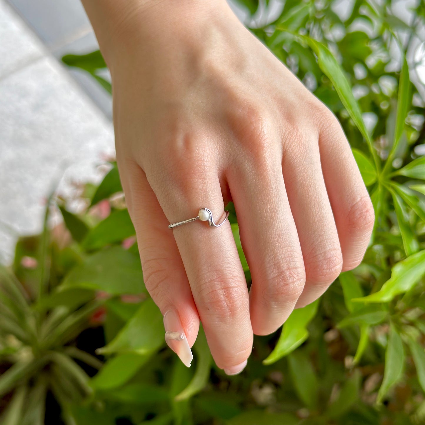 Silver925 petit design ring