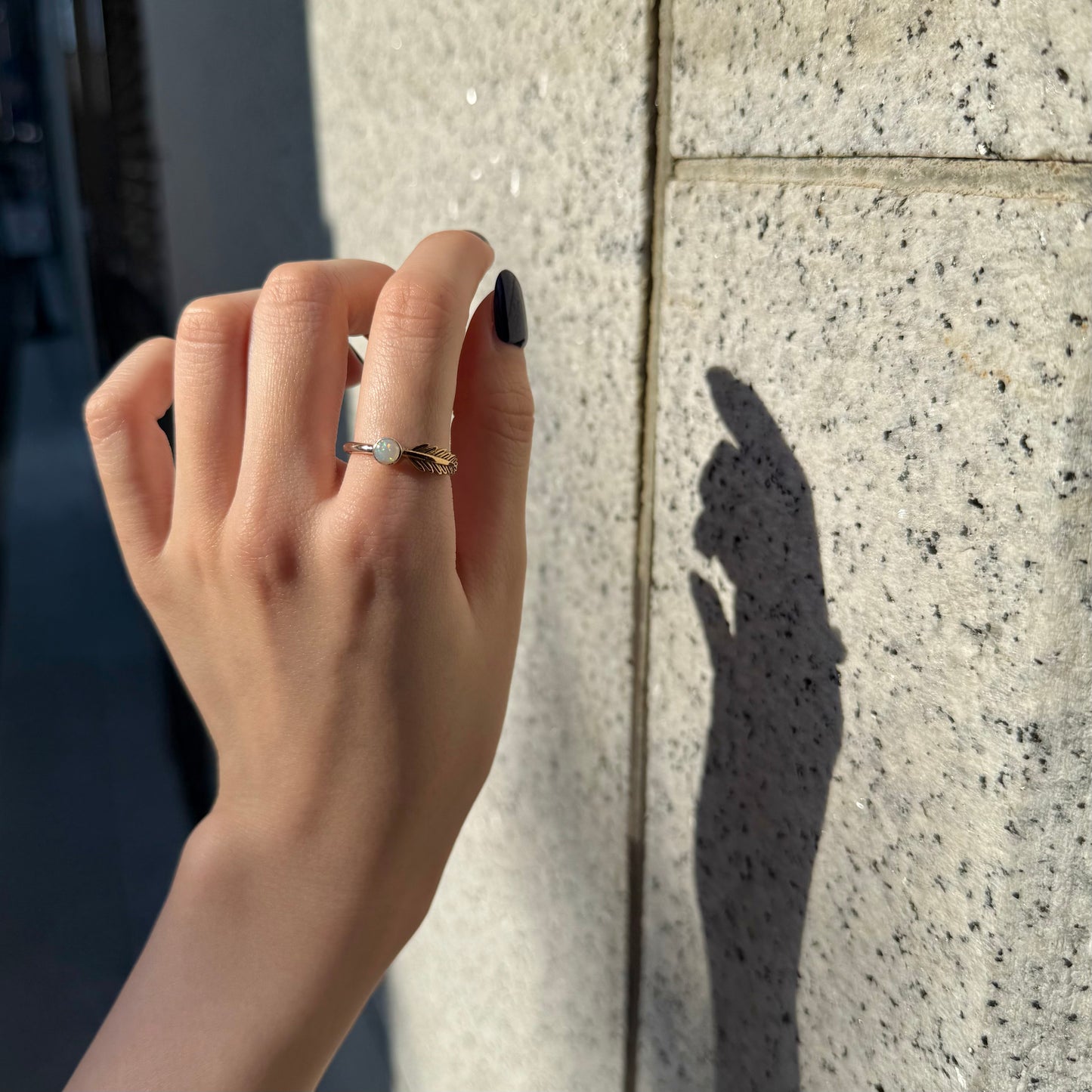 Feather design ring 1
