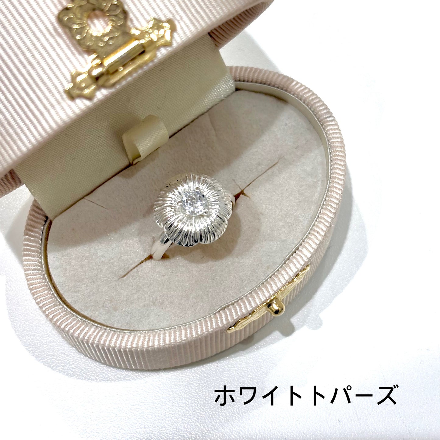 Flower design ring 17