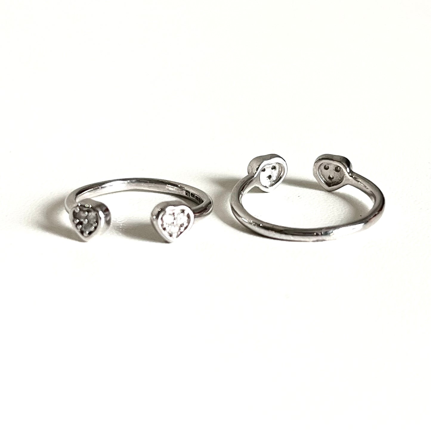 【Biju mam poco】Heart fork ring